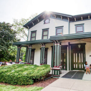 "Dey House is the Writers' Workshop's home in Iowa City." https://writersworkshop.uiowa.edu/graduate